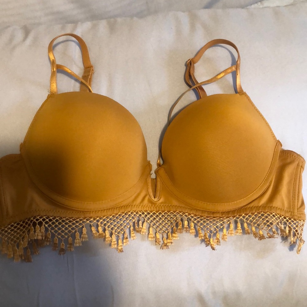 Yellow bra